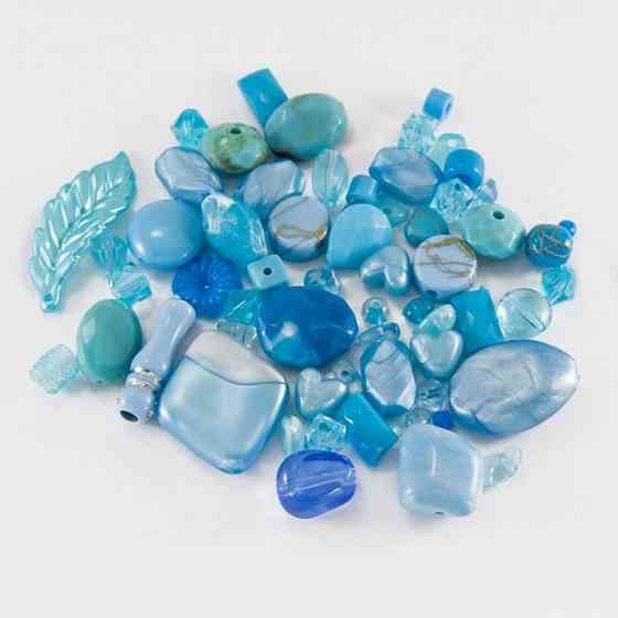 Декоративні намистинки для творчості Бомбей Dom Busin УТ100014228 в упаковці 92 шт Вінниця