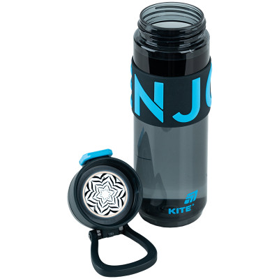 Бутылка для воды Kite 680 мл чорно-блакитна (K25-1233-2) Винница - изображение 4