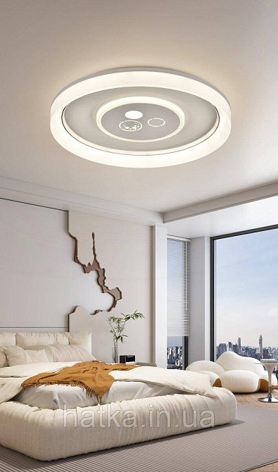 Світлодіодна пристельова люстра VALESO 2H-008, Білий Київ - фото 2