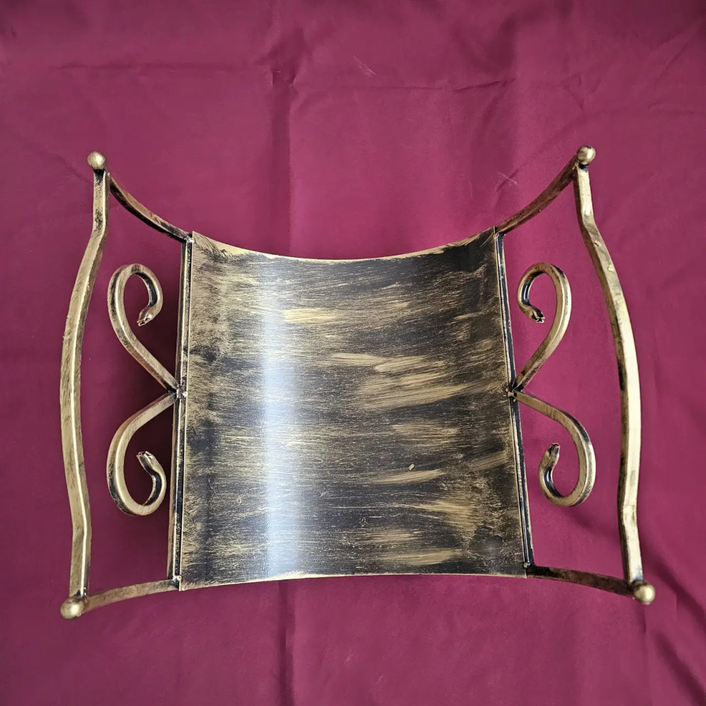 Дровниця кована мала (K-007) для каміна, печі Київ - фото 9