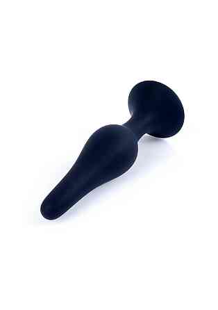 Анальна пробка - Silicone Black Plug S Sex Aura Київ