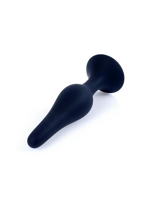 Анальна пробка - Silicone Black Plug S Sex Aura Київ - фото 3