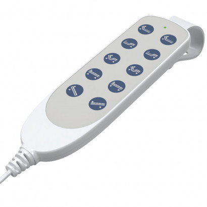 Кровать медицинская с электроприводом с металлическим ложем OSD-HK-9500 (4 секции) Днепр - изображение 2