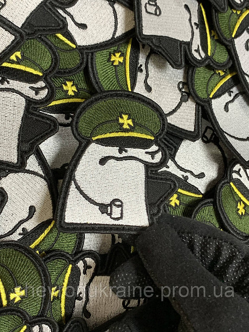 Шеврон Флорк Генерал (Форма контурна. На липучці) Розмір 8x7см Київ - фото 4