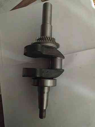 Коленвал мотоблок 177F (9Hp) (под шпонку, Ø25mm) (c шестернями и подшипником) UG Мукачево