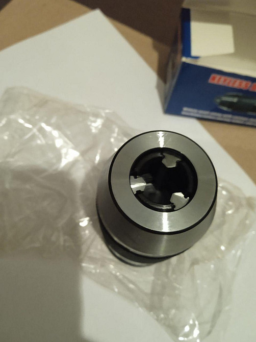 Патрон сверлильный ПСС 16 (3-16 мм) самозажимной B16 — надежное крепление для дрелей и станков Харьков - изображение 2