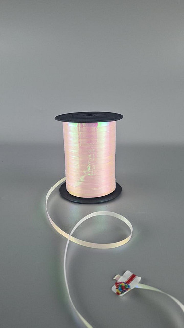 Стрічка для повітряних куль і подарунків 0,5 см х 110 метрів хамелеон (1 пачка) Харків - фото 2