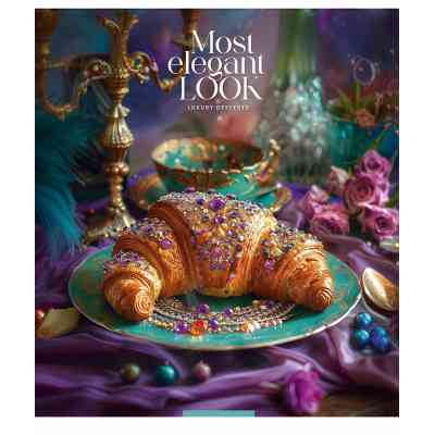 Тетрадь Школярик Luxury desserts 60 листов клетка (060-3477K) Винница