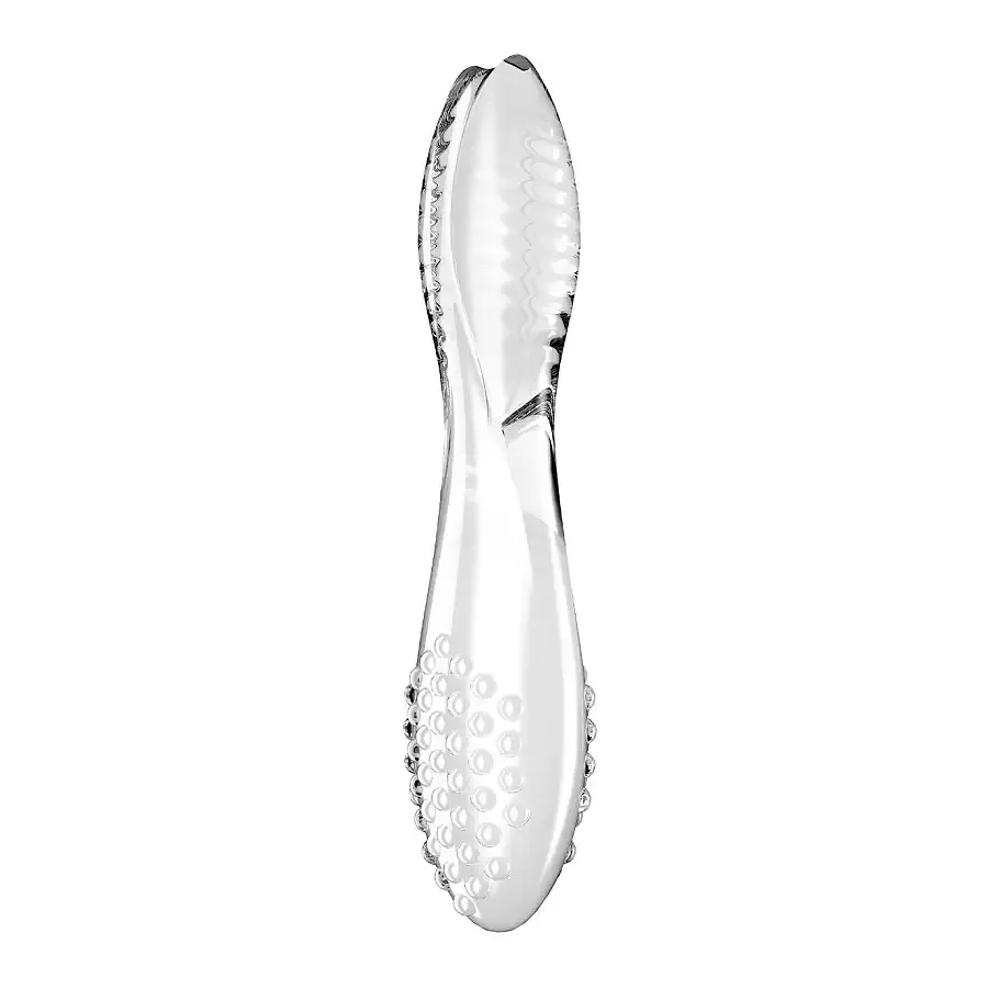 Двусторонний стеклянный дилдо Satisfyer Dazzling Crystal 2 Transparent Львов - изображение 2