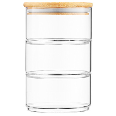 Ємність для сипучих продуктів Ardesto Midori 3 х 400 мл (AR1203CB) Вінниця - фото 2