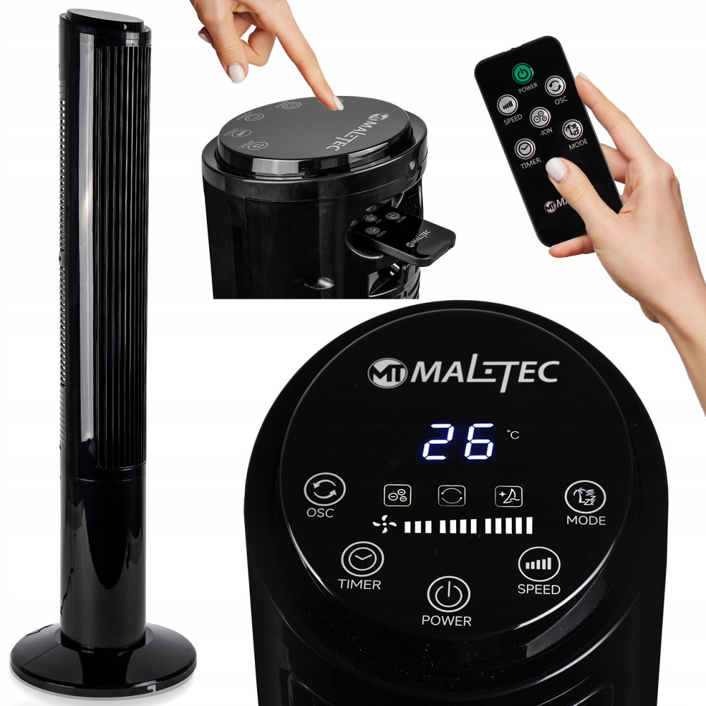 Вентилятор колонный с ионизацией MalTec WK500Wt-ION (Польша) Киев - изображение 1