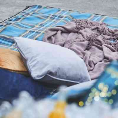 Туристичний килимок Uquip для пікніка Scotty XXL Petrol/Grey (243103) (DAS303240) Вінниця