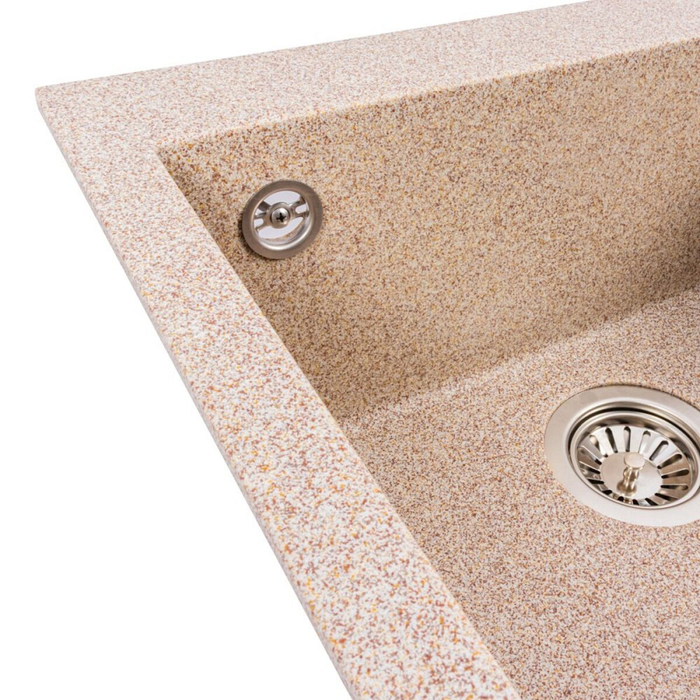 VALESO Гранітна мийка VALESO GALAX 5050 матова Карамель Коломыя - изображение 12