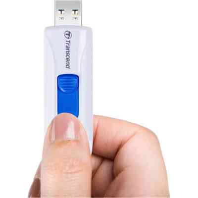USB флеш накопитель Transcend 256GB JetFlash 790 White USB 3.1 (TS256GJF790W) Винница