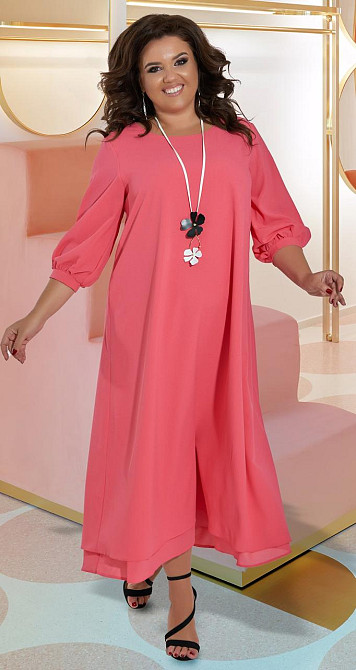 Нарядное шифоновое платье большого размера Киев - изображение 3