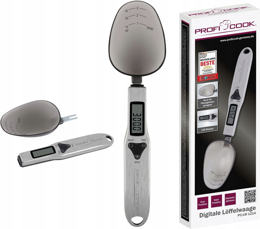 Цифрові ваги ложка з ЖК-дисплеєм Profi Cook (1214) Нововолинськ - фото 1