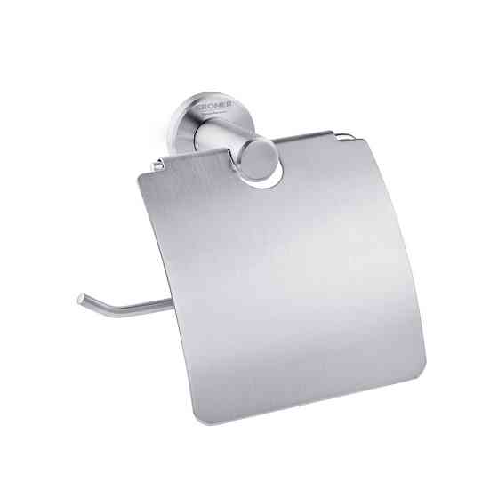 Тримач для туалетного паперу Kroner KRP Edelstahl Klassisch - ESG3703 сатин Київ