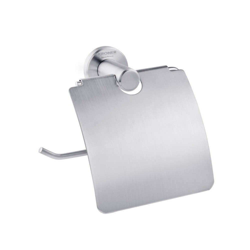 Тримач для туалетного паперу Kroner KRP Edelstahl Klassisch - ESG3703 сатин Київ - фото 1