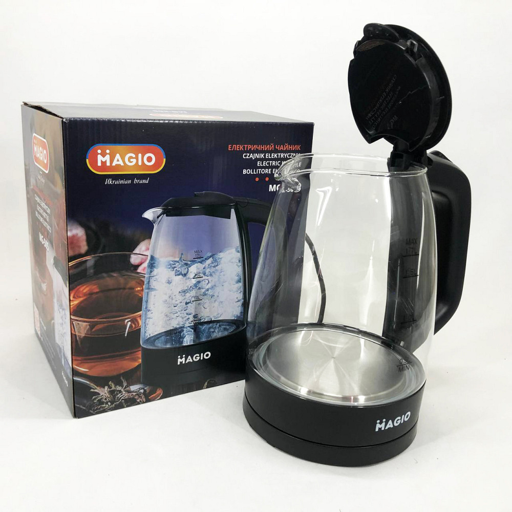 Электрочайник для чая и воды Magio MG-505, Эл чайник для кухни, Мощный электрочайник электрический LP-82 Львов - изображение 3