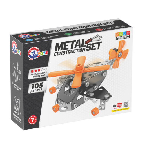 Іграшка "Конструктор металевий ТехноК", арт.0143 Житомир - фото 5