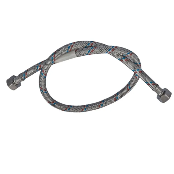 Гнучкий шланг для підключення води гайка 1/2'' - гайка 1/2'' (30 см) Zerix (ZX1549)   ( 22434 ) Харьков