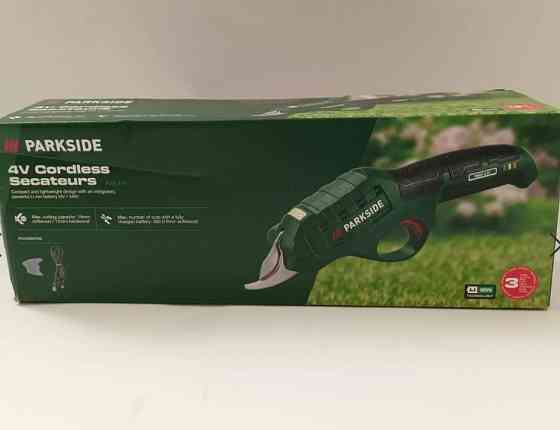 Акумуляторний секатор PARKSIDE PAAS 4 A1 (4 В, Ø різання 14 мм, Softgrip, Німеччина) Київ