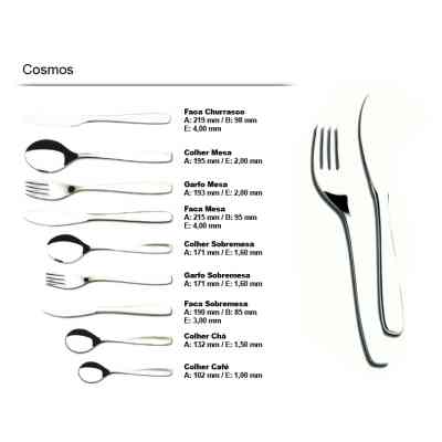 Кофейная ложка Tramontina Сosmos 6 шт (66950/081) Винница