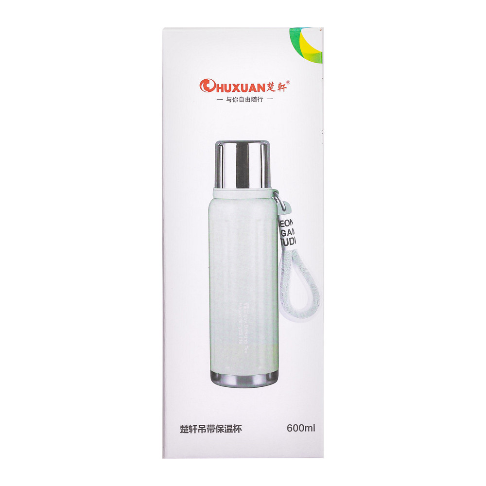 Термос Enjoy 600 мл, нержавеющая сталь, белый Киев - изображение 1