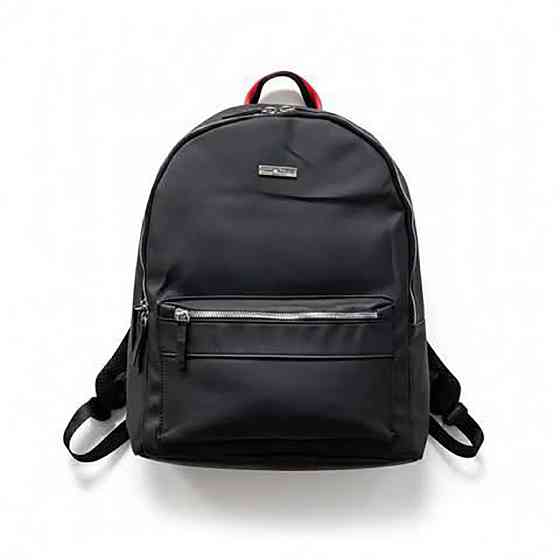 Чоловічий чорний рюкзак Tommy (12136) Київ
