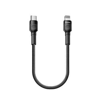 Дата кабель USB-C to Lightning 0.3m 3А black ColorWay (CW-CBPDCL054-BK) Вінниця