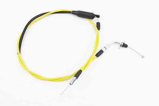 Трос газу Yamaha JOG MINT (наконечник з внутрішнім різьбленням) 147см, жовтий Київ