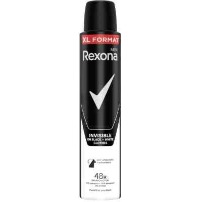 Антиперспирант Rexona Невидимый на черном и белом 200 мл (8720181584282) Винница