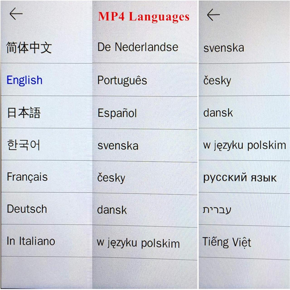 MP4-плеер MP3-плеер Mahdi M9 Bluetooth 5.0 сенсорный экран 3.5-дюймовый 8 ГБ Hi-Fi музыкальный плеер FM-радио электронная книга Днепр - изображение 2