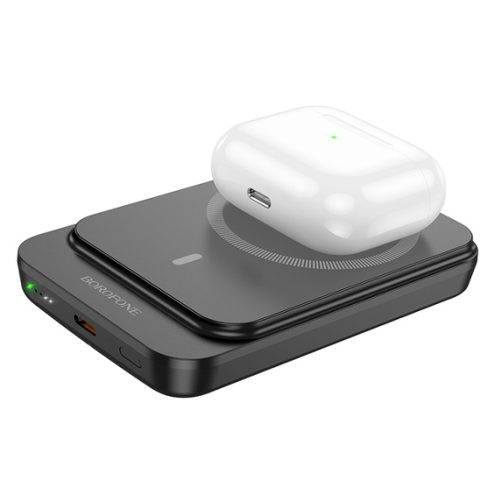 Портативна батарея Power Bank Borofone BJ63A 10000mAh PD20W (бездротова зарядка) Чорний Вінниця