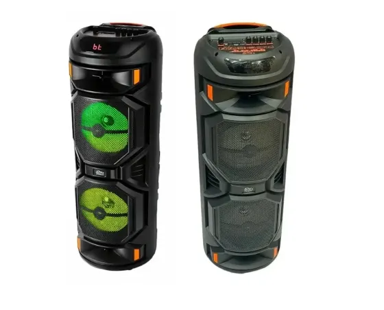 Портативная Bluetooth колонка ZQS8221 40Вт с микрофоном и пультом ДУ, USB/TF/FM, LED подсветка Одесса