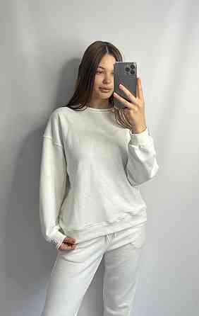 Костюм спортивний жіночий трикотажний Молочний XL/XXL Харків