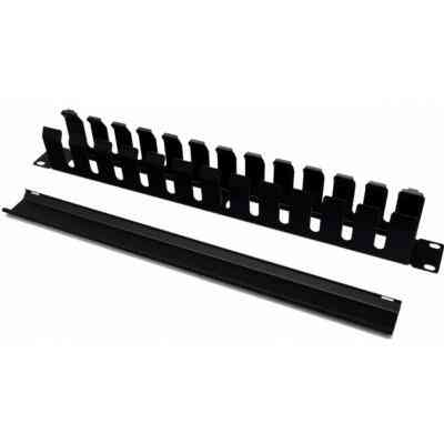 Кабельний організатор Hypernet 19&quot; 1U с крышкой для шкафа или стойки, металл (CM-1U) Вінниця