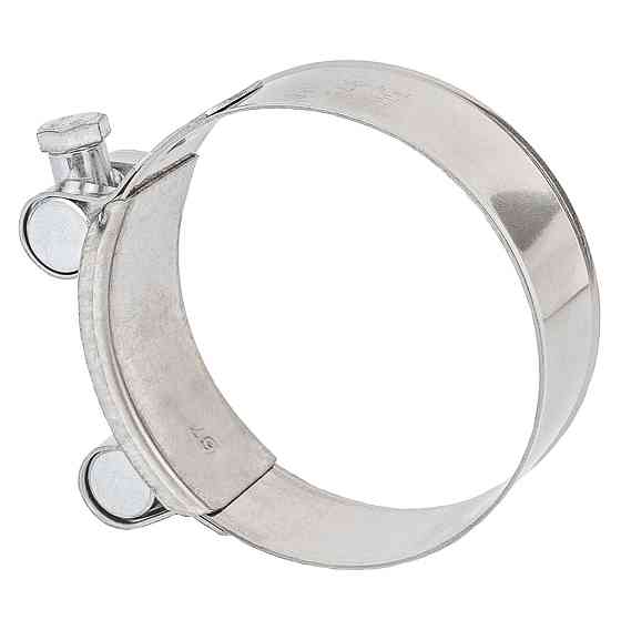 Хомут силовой нержавеющий 22мм Ø64-67мм (КРАТНО 5шт) SIGMA (2508201) Киев