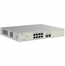 Комутатор Asus Ruijie Reyee RG-NBS3300-8MG2XS-P| Switch Zarządzalny, 10 portów, 8x2,5GE,8xPoE+, 240W, 2xSFP+, Rack, L2+, Cloud Київ - фото 1