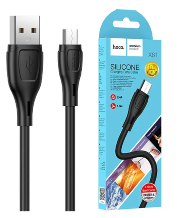 Кабель USB HOCO X61 MicroUSB 3.0A, 1м Дніпро