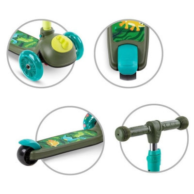 Самокат Kidwell Zoocar Dinozaur (5901130090549) (5901130090549) Вінниця - фото 6