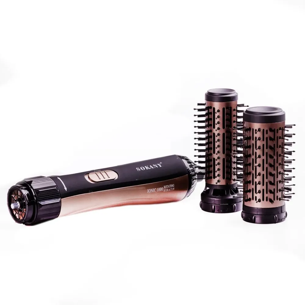 Обертаюча щітка для волосся SD-903, 1000 Вт, 2 швидкості та температури, функція холодного повітря, шнур 360° Одеса - фото 8