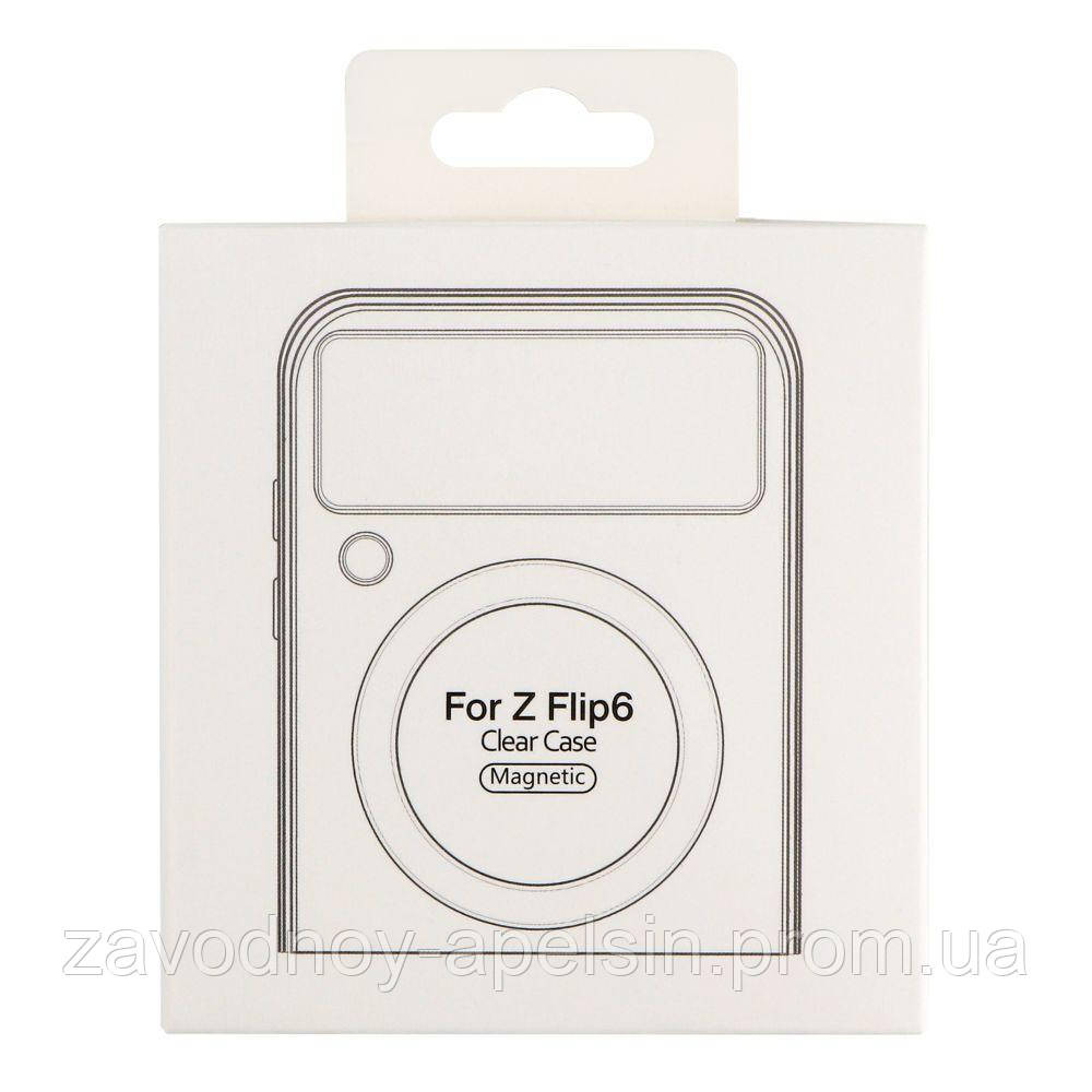 Чохол книжка Samsung Galaxy Z Flip6 Шкіряний (чорний) Одеса - фото 3