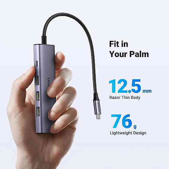 UGREEN USB-C Хаб з HDMI та 3 USB 3.0 Київ