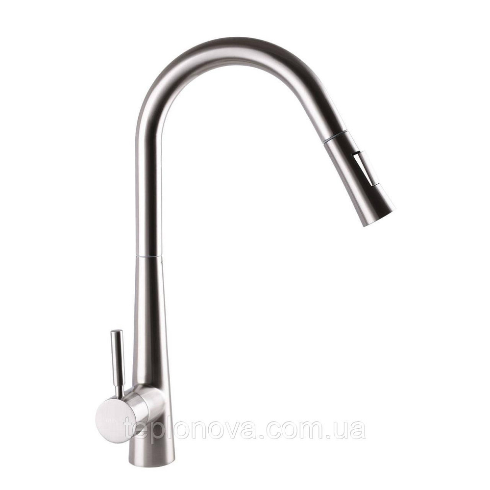 Змішувач для кухні Globus Lux LAZER GLLR-1033-StSTEEL Чернівці - фото 1