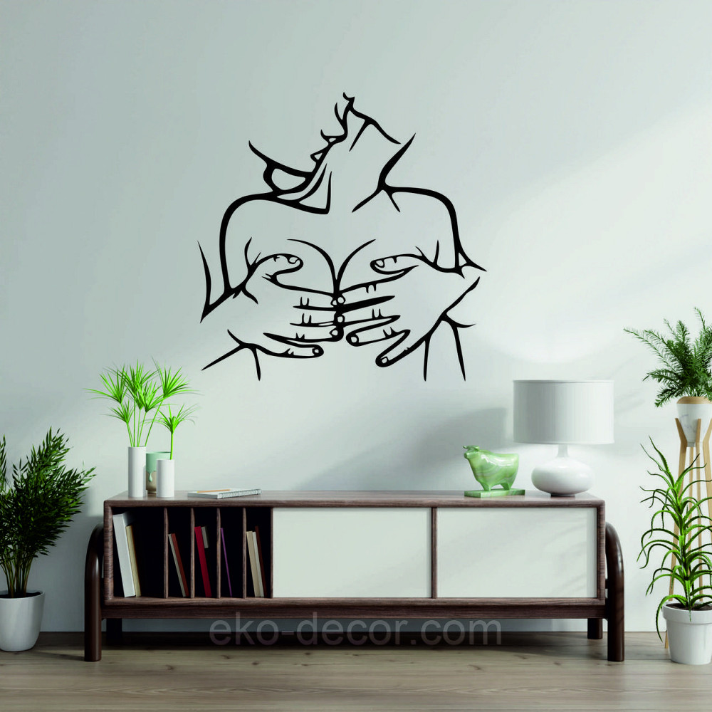 Декоративное настенное Панно «По взрослому 18+», Декор на стену 70*70 см, Черный Киев - изображение 6