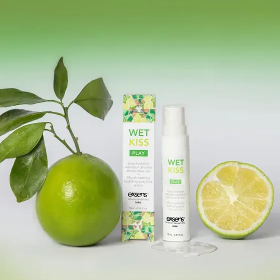 Спрей для посилення слиновиділення EXSENS Wet Kiss Lime 15 мл Львів