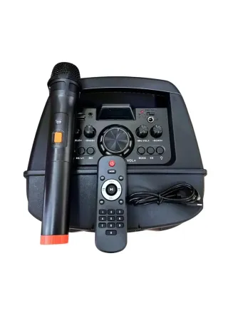 Колонка музична портативна Bluetooth ZQS8210, 40Вт, 2 динаміка, FM-радіо, LED, USB, TF, AUX Одеса