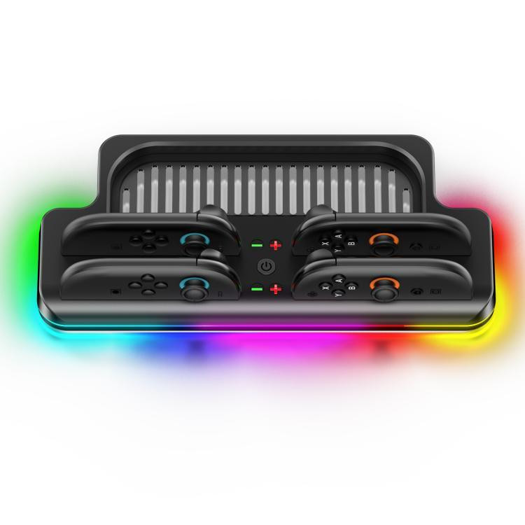 Зарядная станция Switch 2 подставка RGB OIVO VG-SW205B Киев - изображение 7