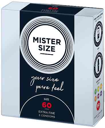 Презервативы Mister Size 60 mm (3 шт) Sex Aura Киев